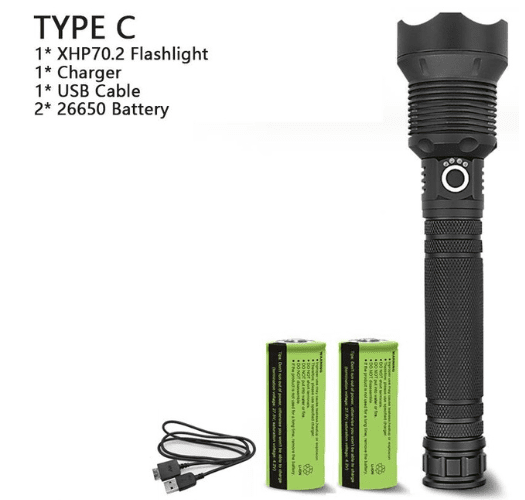 XHP70.2 Powerful Usb Led Flashlight XHP70.2 Powerful Usb Led Flashlight