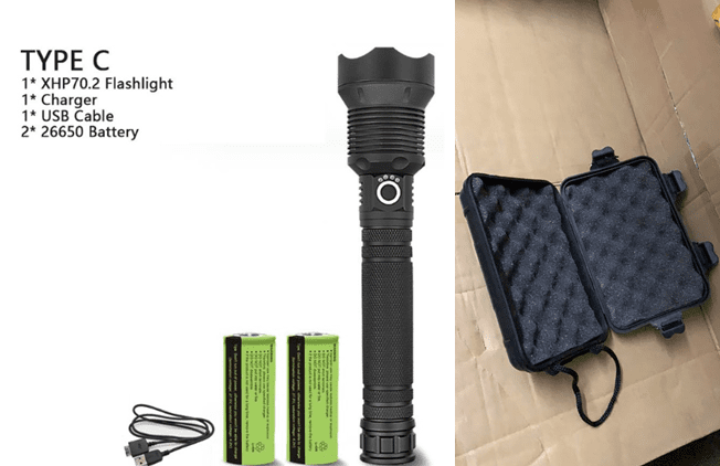 XHP70.2 Powerful Usb Led Flashlight XHP70.2 Powerful Usb Led Flashlight